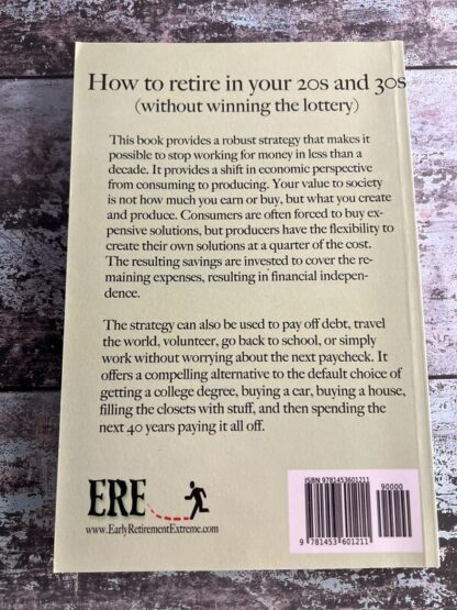 An image of a book by Jacob Lund Fisker - Early Retirement Extreme