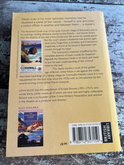 An image of a book by John Bode - The Cornish Coast Murder