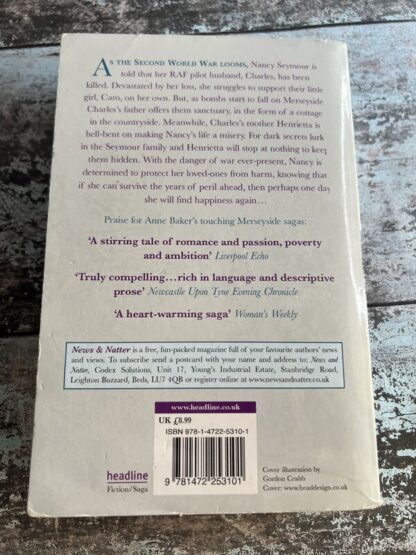 An image of a book by Anne Baker - Nancy's War