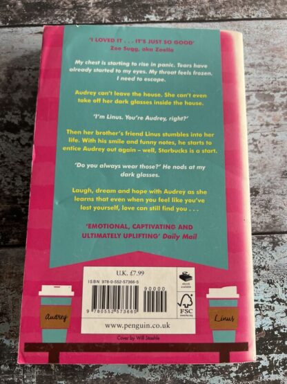 An image of a book by Sophie Kinsella - Finding Audrey