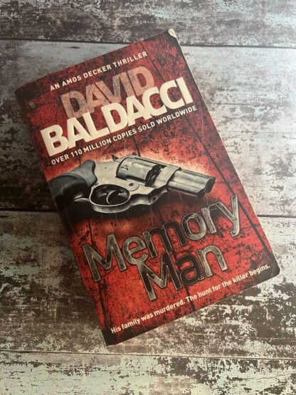 An image of a book by David Baldacci - Memory Man