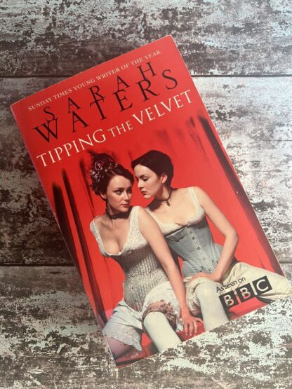 An image of a book by Sarah Waters - Tipping the Velvet