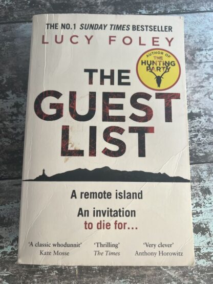 An image of a book by Lucy Foley - The Guest List