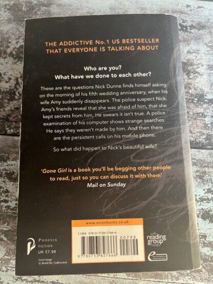 An image of a book by Gillian Flynn - Gone Girl