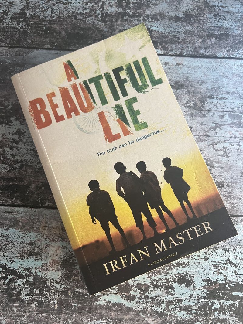 An image of a book by Irfan Master - A Beautiful Lie