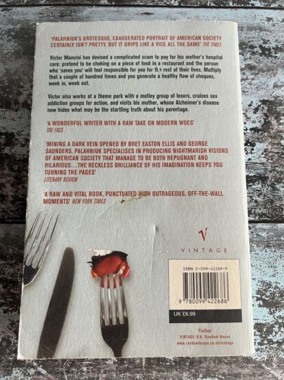 An image of a book by Chuck Palahniuk - Choke