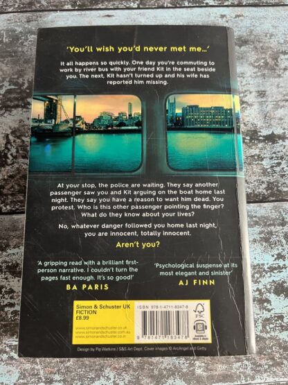 An image of a book by Louise Candlish - The Other Passenger