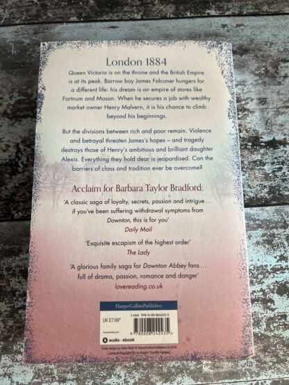 An image of a book by Barbara Taylor Bradford - Master of His Fate