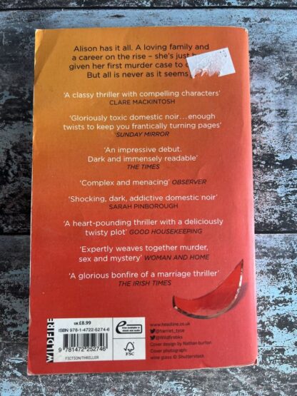 An image of a book by Harriet Tyne - Blood Orange