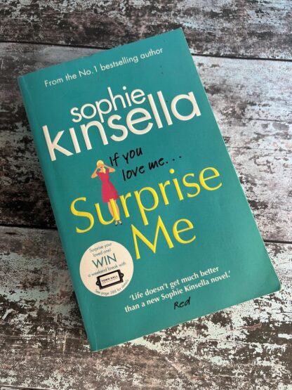 An image of a book by Sophie Kinsella - Surprise Me