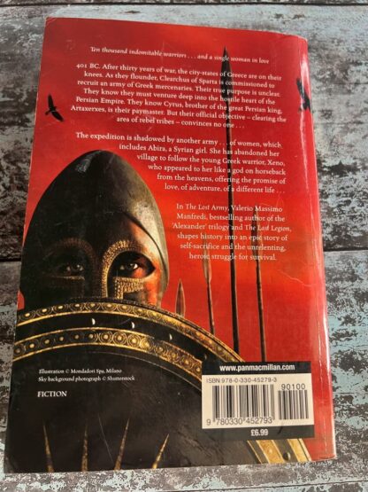 An image of a book by Valerie Massimo Manfredi - The lost Army