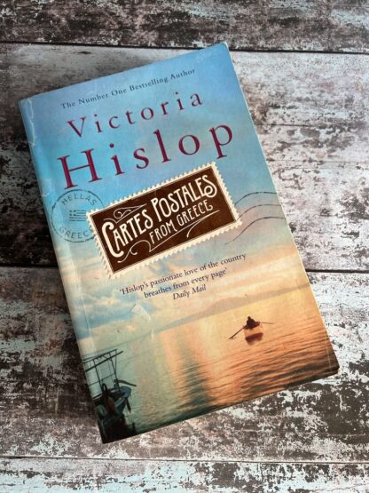 An image of a book by Victoria Hislop - Cartes Postales from Greece