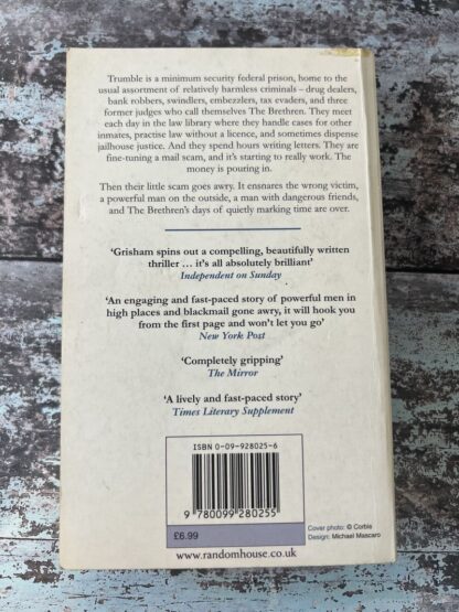 An image of a book by John Grisham - The Brethren