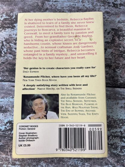 An image of a book by Rosamunde Pilcher - The Day of the Storm