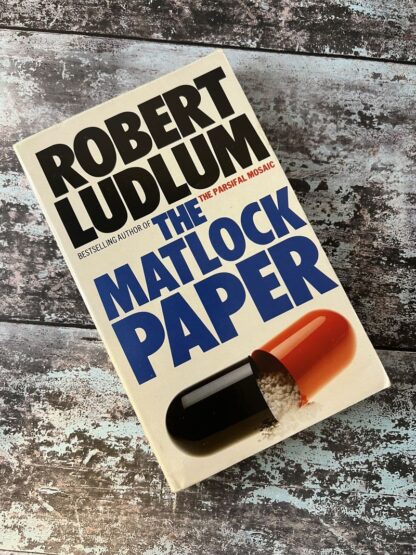An image of a book by Robert Ludlum - The Matlock Paper