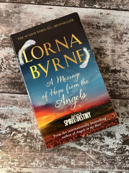 An image of a book by Lorna Byrne - A Message of Hope from the Angels
