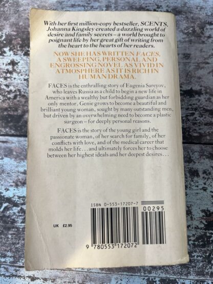 An image of a book by Johanna Kingsley - Faces
