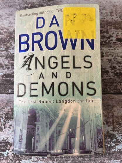 An image of a book by Dan Brown - Angels and Demons