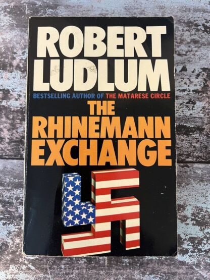 An image of a book by Robert Ludlum - The Rhinemann Exchange