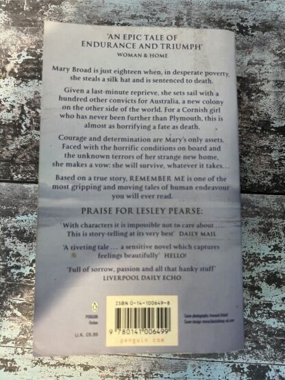 An image of a book by Lesley Pearse - Remember Me