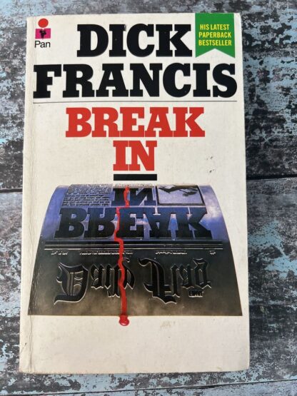 An image of a book by Dick Francis - Break In