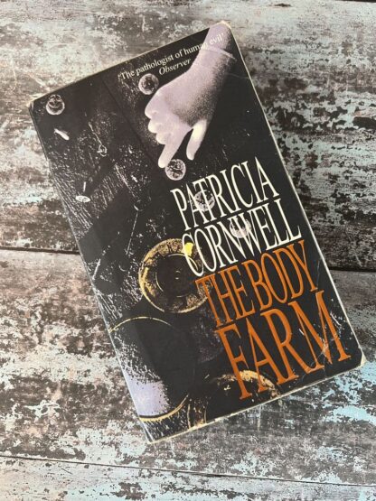 An image of a book by Patricia Cornwell - The Body Farm