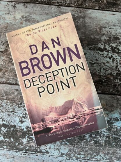 An image of a book by Dan Brown - Deception Point