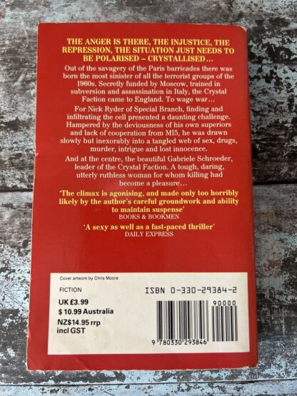 An image of a book by Clare Francis - Red Crystal