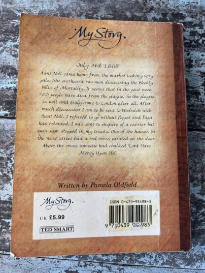 An image of a book by Pamela Oldfield - My Story The Great Plague