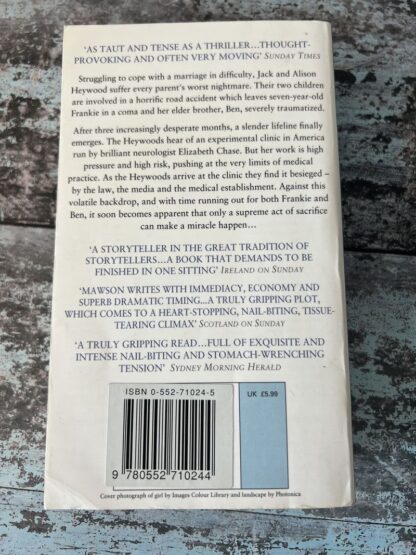 An image of a book by Robert Mawson - The Lazarus Child