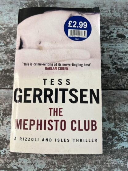 An image of a book by Tess Gerritsen - The Mephisto Club