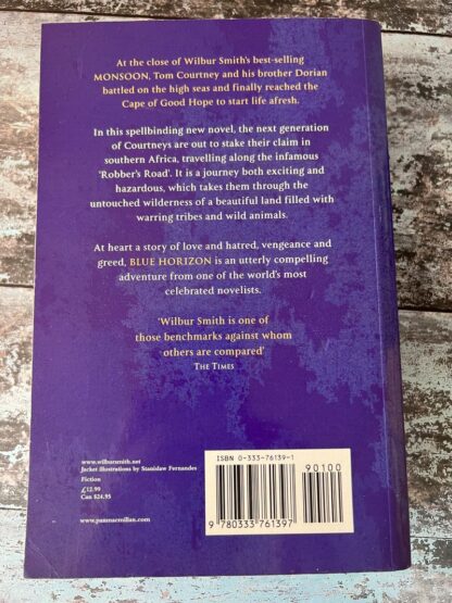 An image of a book by Wilbur Smith - Blue Horizon