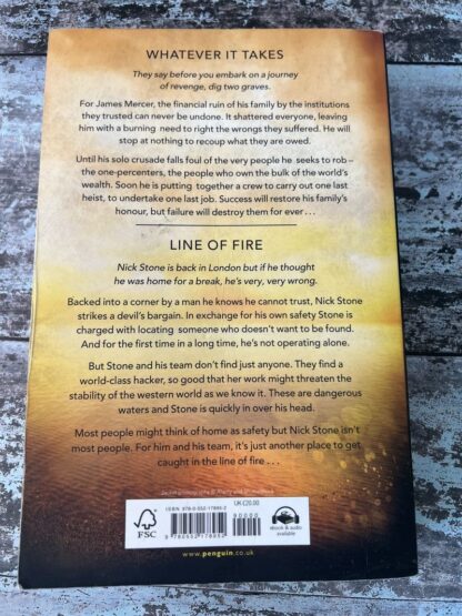 An image of a book by Andy McNab - Whatever it Takes and Line of Fire