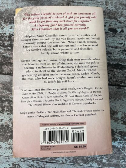 An image of a book by Meg Hutchinson - Sixpenny Girl