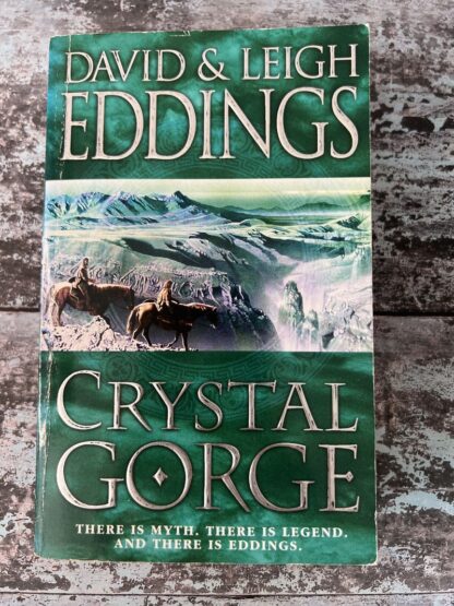 An image of a book by David and Leigh Eddings - Crystal Gorge