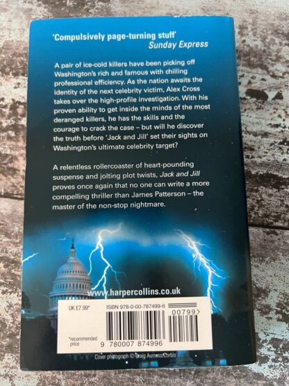An image of a book by James Patterson - Jack and Jill