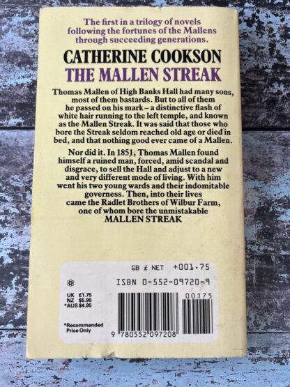 An image of a book by Catherine Cookson - The Mallen Streak