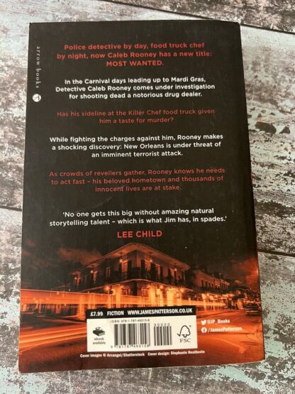An image of a book by James Patterson - The Chef
