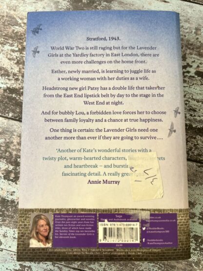 An image of a book by Kate Thompson - Secrets of the Lavender Girls