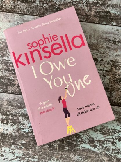 An image of a book by Sophie Kinsella - I Owe You One