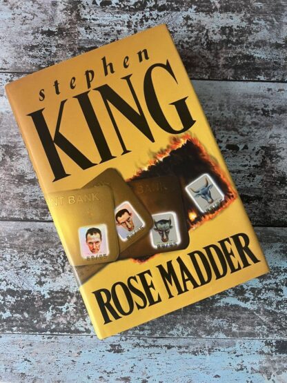 An image of a book by Stephen King - Rose Madder