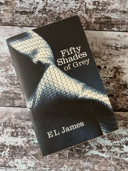 An image of a book by E L James - Fifty Shades of Grey
