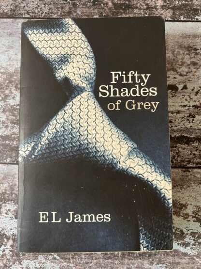 An image of a book by E L James - Fifty Shades of Grey
