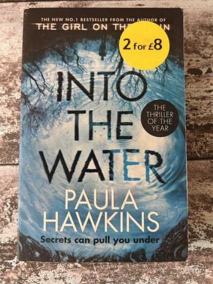 An image of a book by Paula Hawkins - Into the Water