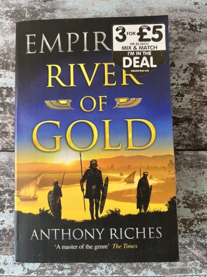 An image of a book by Anthony Riches - River of Gold