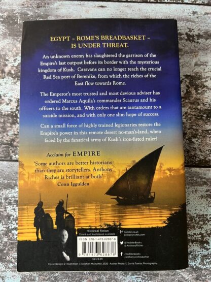 An image of a book by Anthony Riches - River of Gold