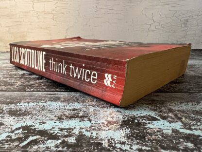 An image of a book by Lisa Scottoline - Think Twice
