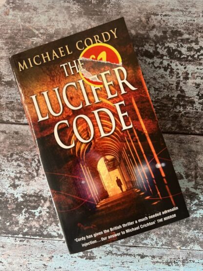 An image of a book by Michael Cordy - The Lucifer Code