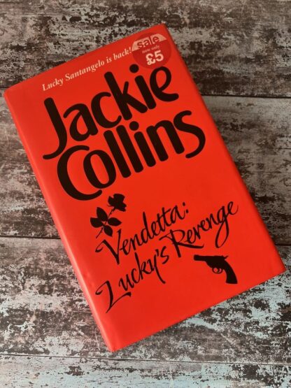 An image of a book by Jackie Collins - Vendetta Lucky's Revenge