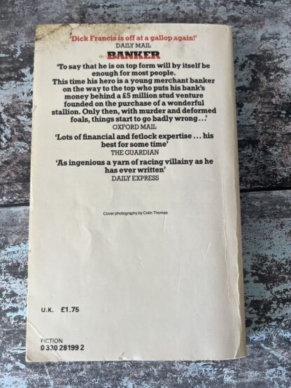 An image of a book by Dick Francis - Banker